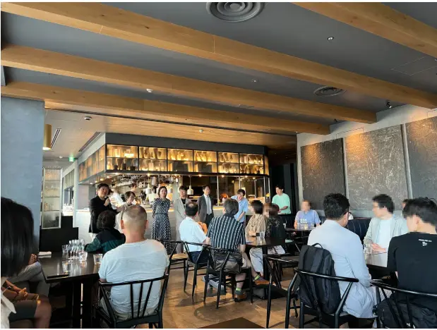 ハイクアインターナショナル事業報告会の様子(公式noteより)